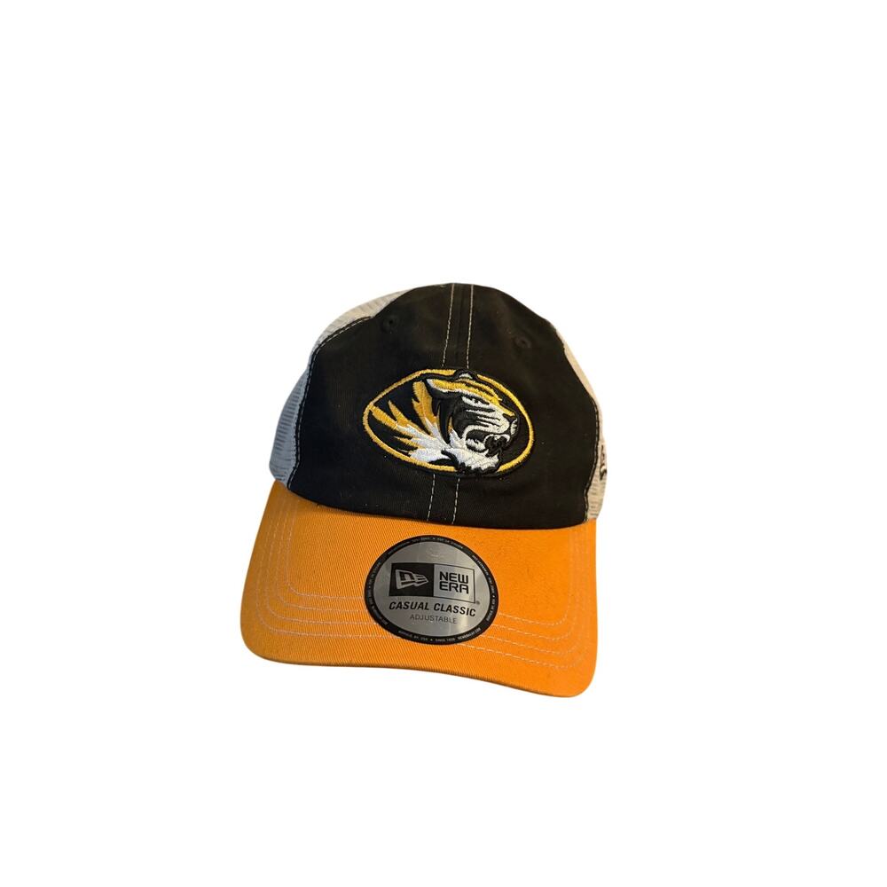 New Era Casual Classic Missouri Tigers Adjustable Hat Black Gold